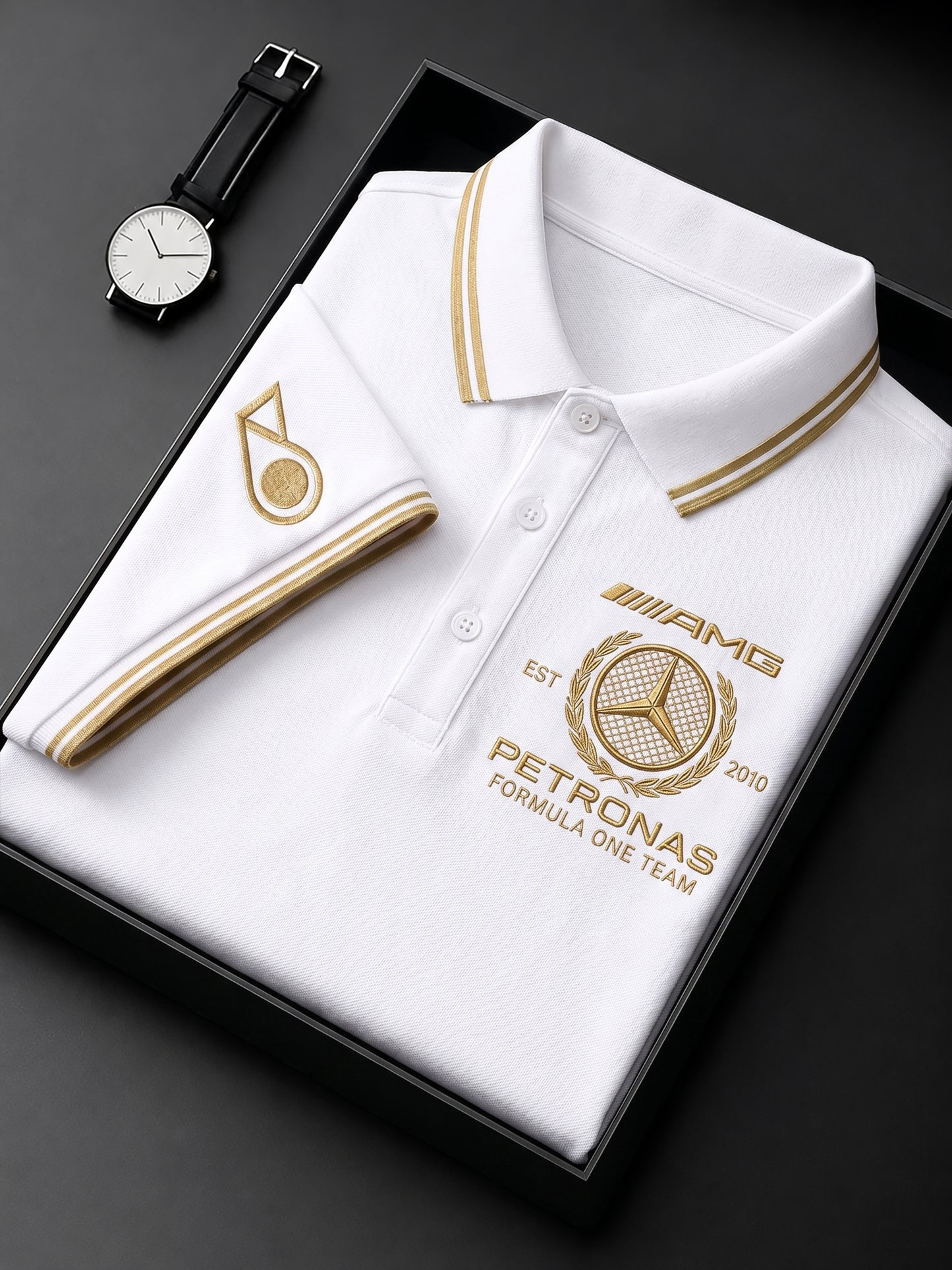 Personalized Merc AMG Petronas EST 2010 3D Full Printing Set , Shirt , Hoodie , Short , Polo , hawaii