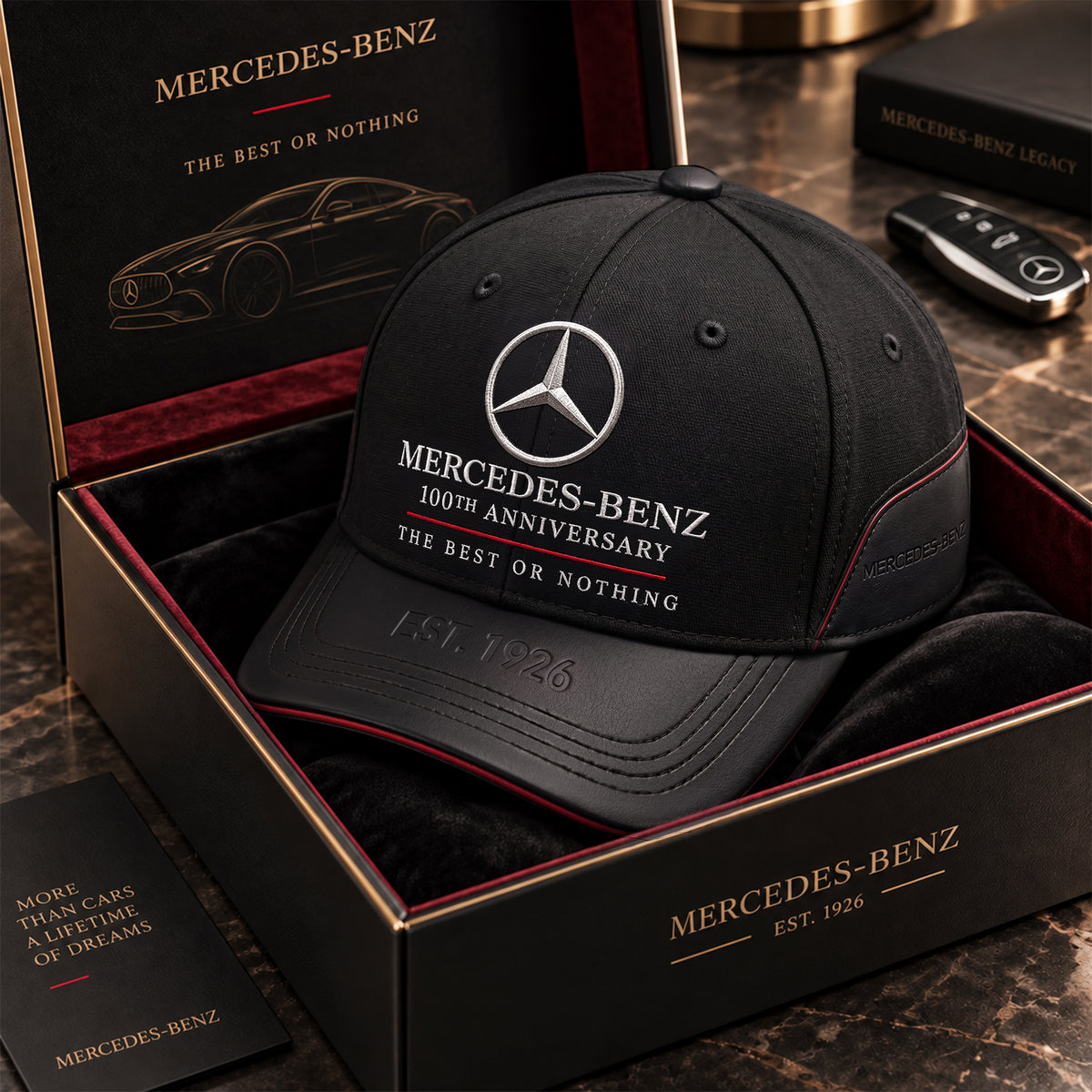 Merc 100TH Anniversary Edition Classic Cap (1926-2026)