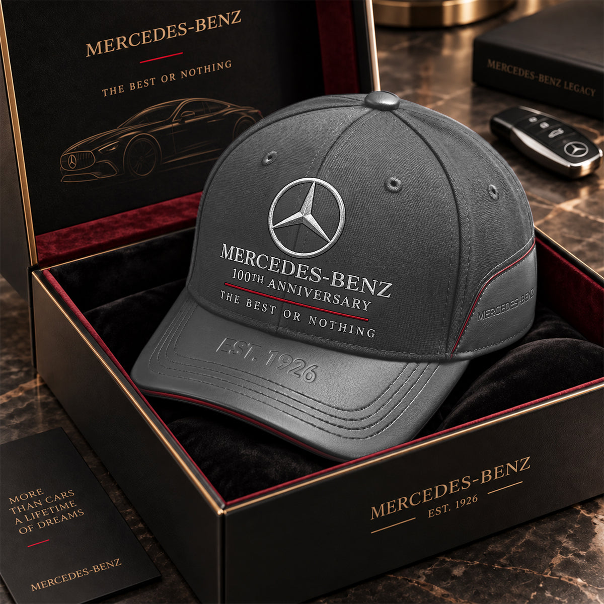 Merc 100TH Anniversary Edition Classic Cap (1926-2026)