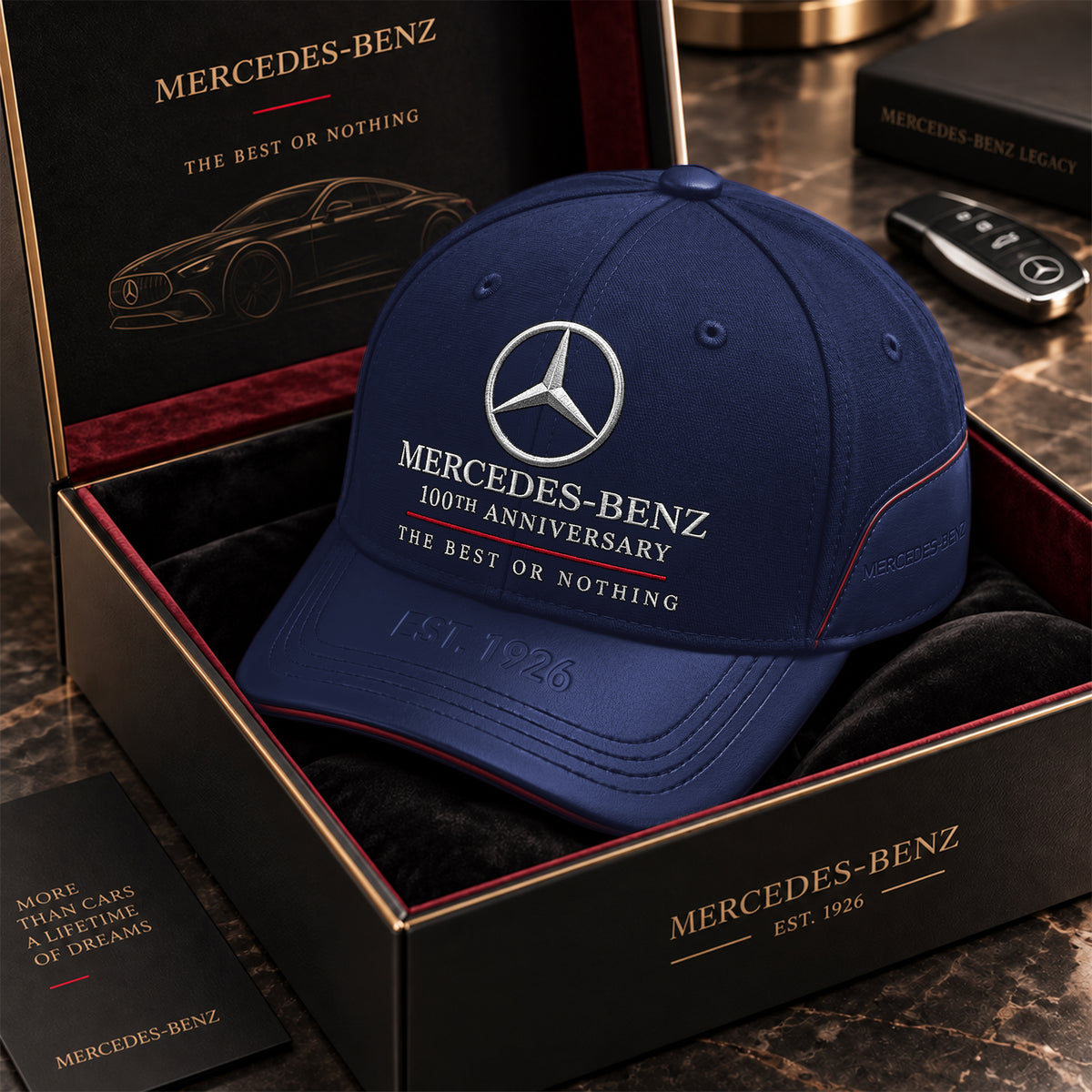 Merc 100TH Anniversary Edition Classic Cap (1926-2026)