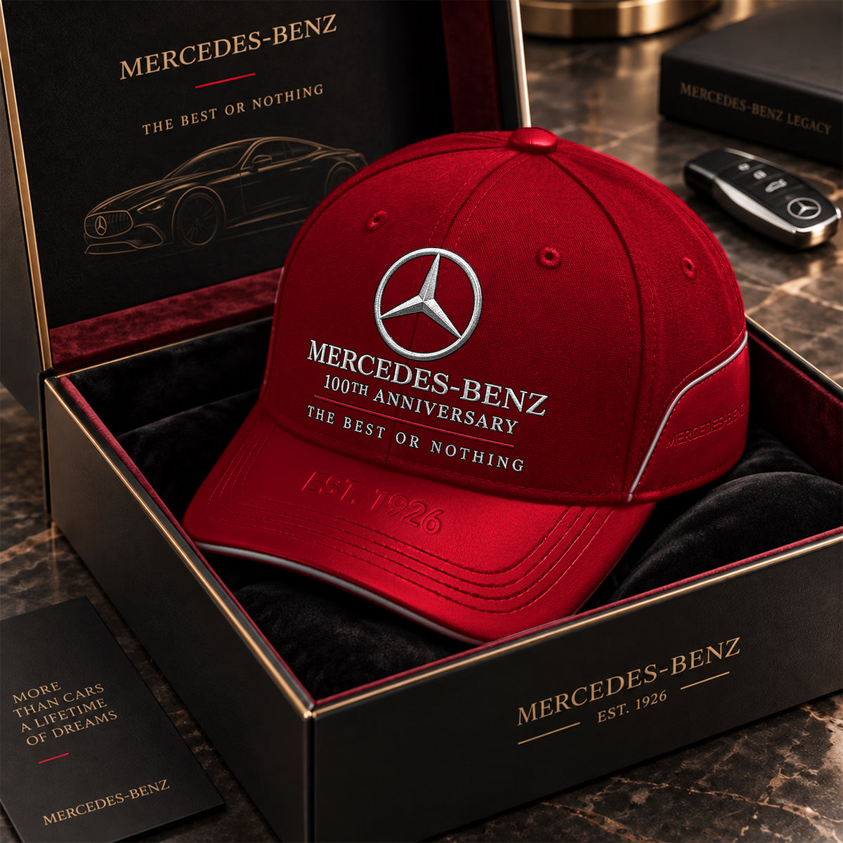 Merc 100TH Anniversary Edition Classic Cap (1926-2026)
