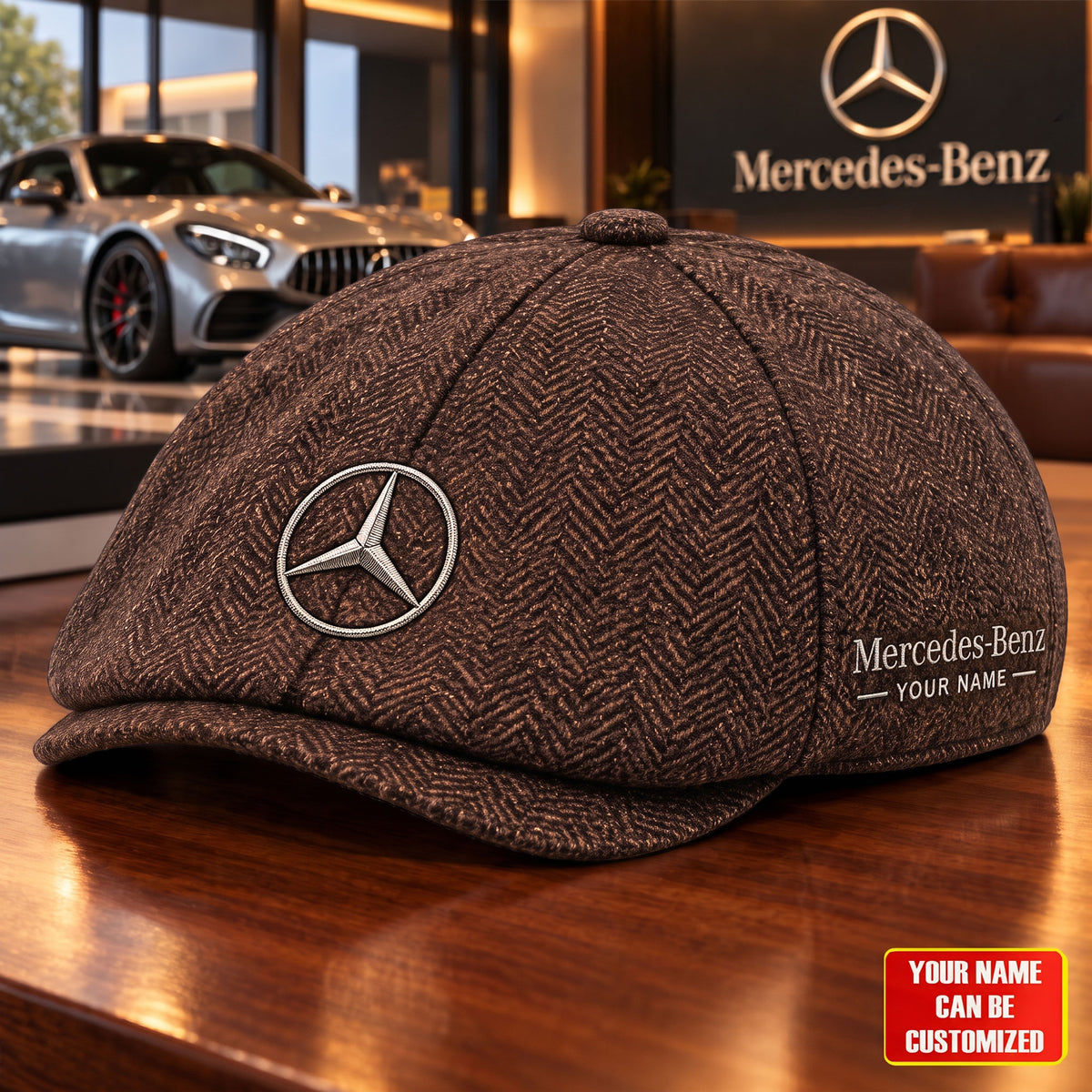 Personalized Merc Gangster 2026 Ivy Cap, Flat Cap