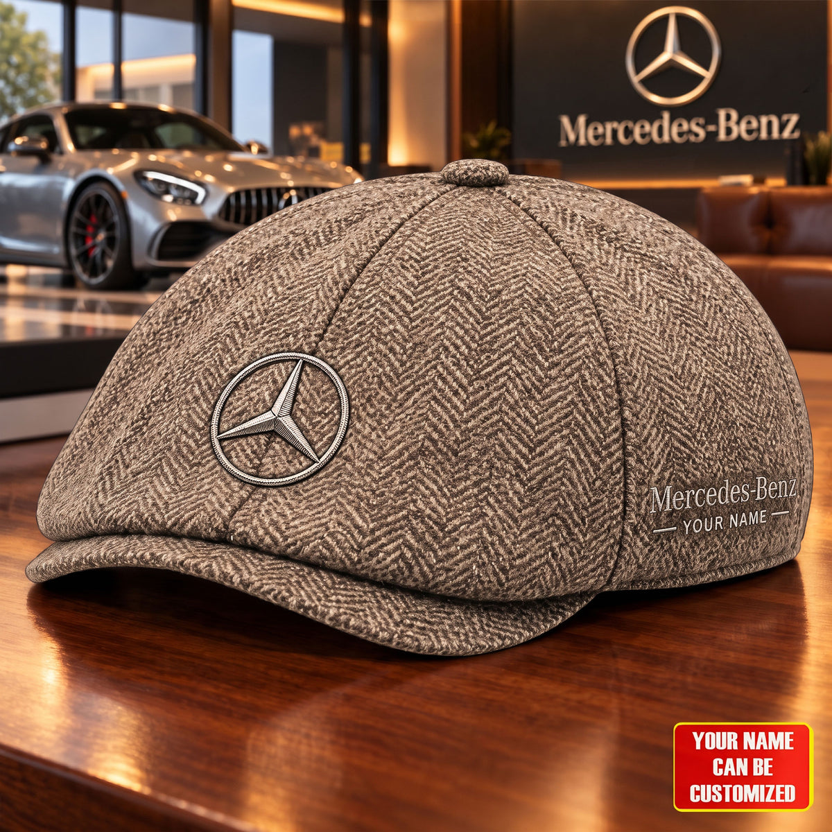 Personalized Merc Gangster 2026 Ivy Cap, Flat Cap