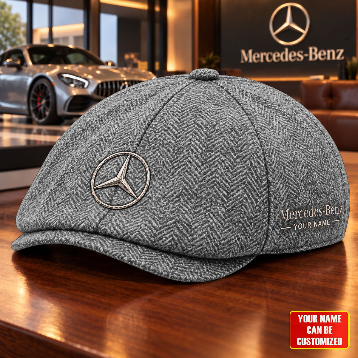 Personalized Merc Gangster 2026 Ivy Cap, Flat Cap