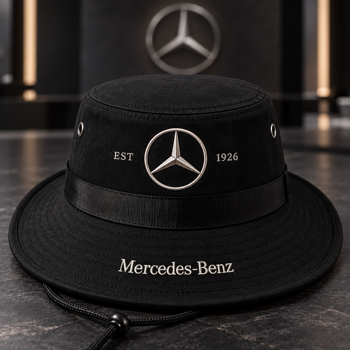 Merc Mafia Style - Luxury Classic Embroidered Bucket Hat