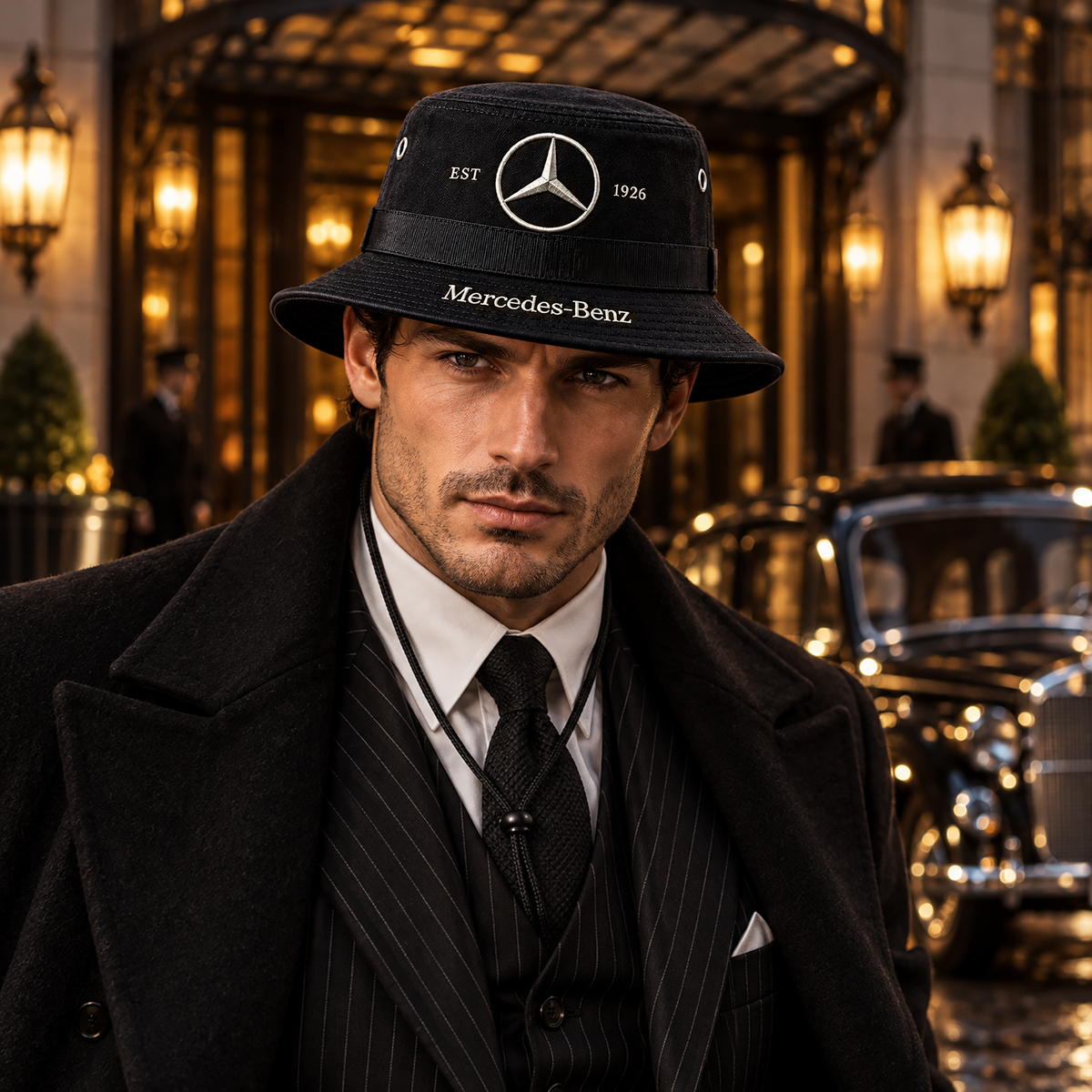 Merc Mafia Style - Luxury Classic Embroidered Bucket Hat