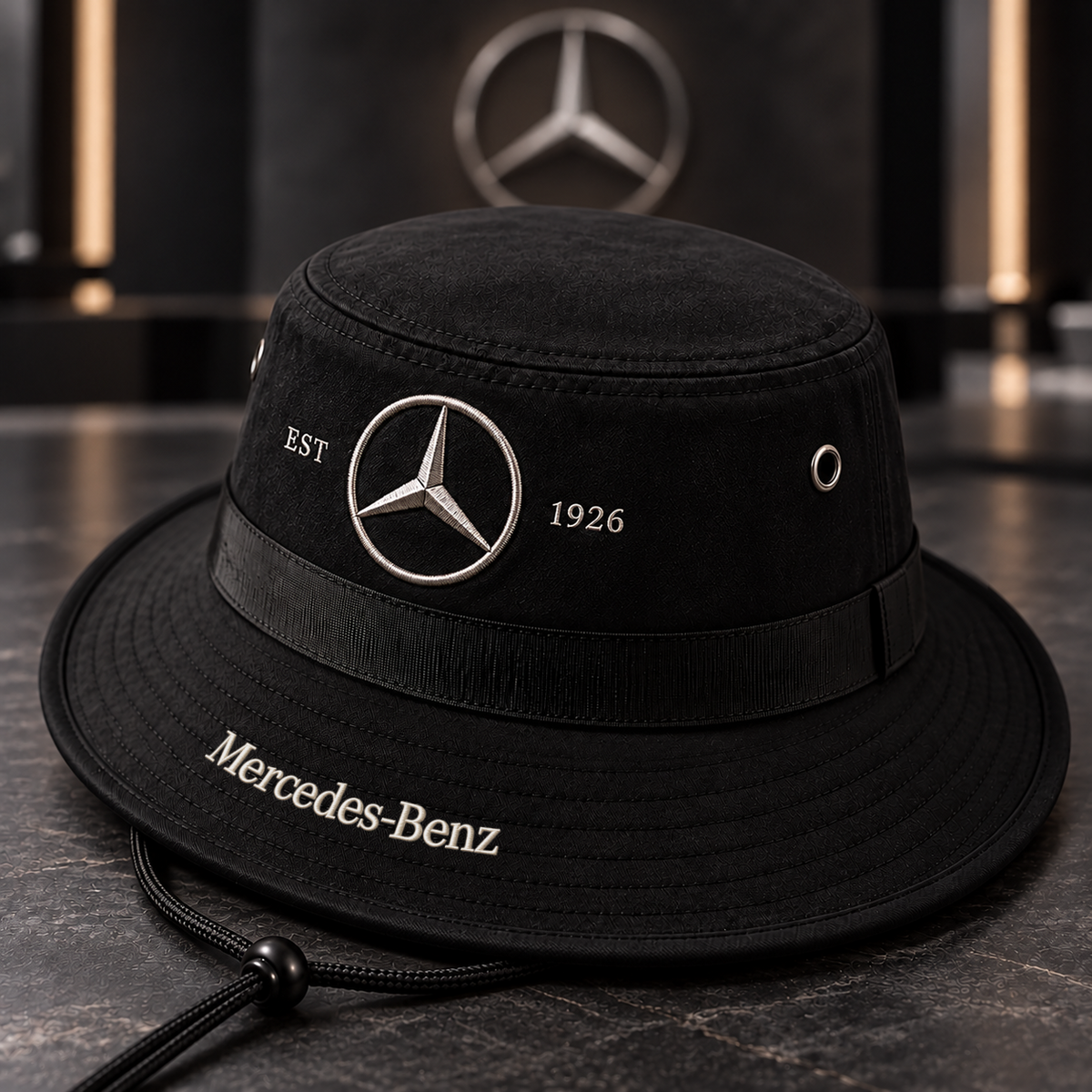Merc Mafia Style - Luxury Classic Embroidered Bucket Hat