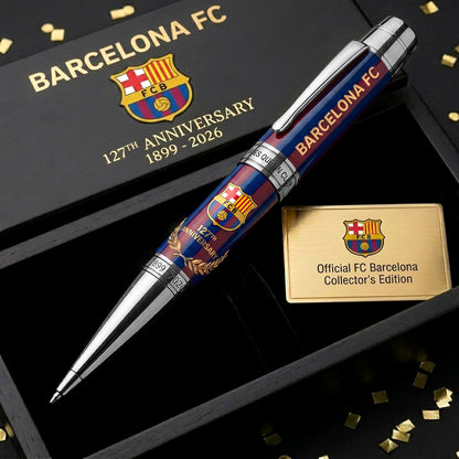 Personalized Barca FC 127 Years Anniversary Edition Ballpoint Pen V3 (1899-2026)