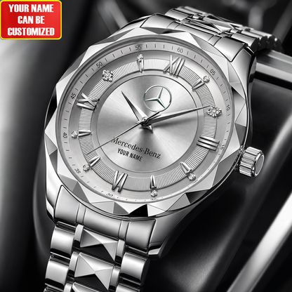 Personalized Merc Men Fashion Luxury Alloy Charley Watch