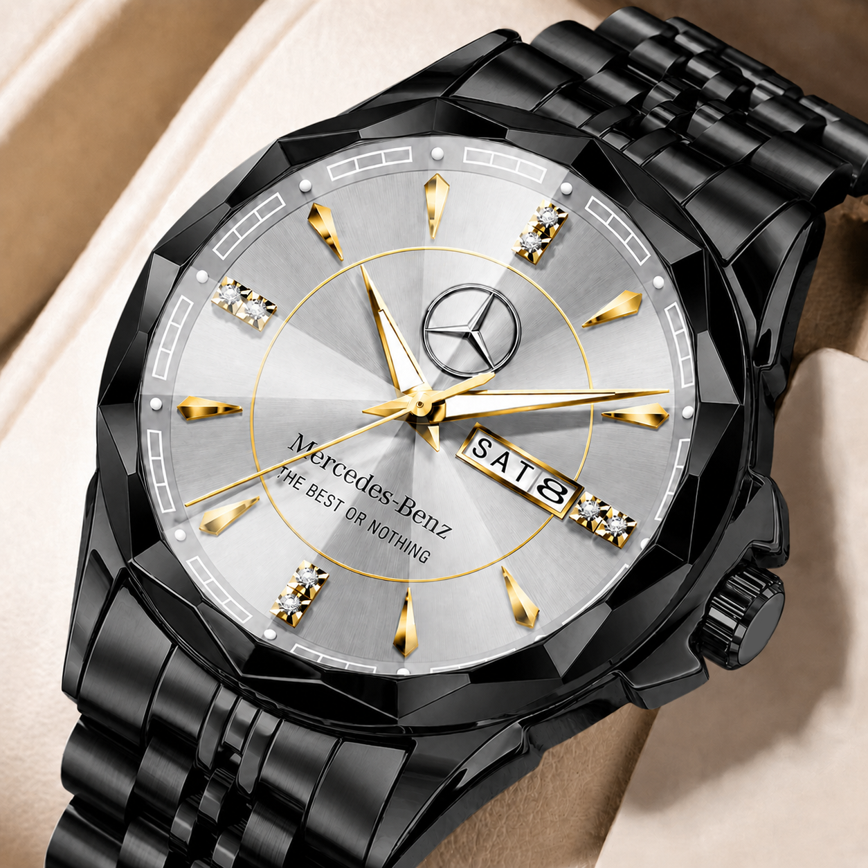 Merc The Best Or Nohing Luxury Quartz Men Watch