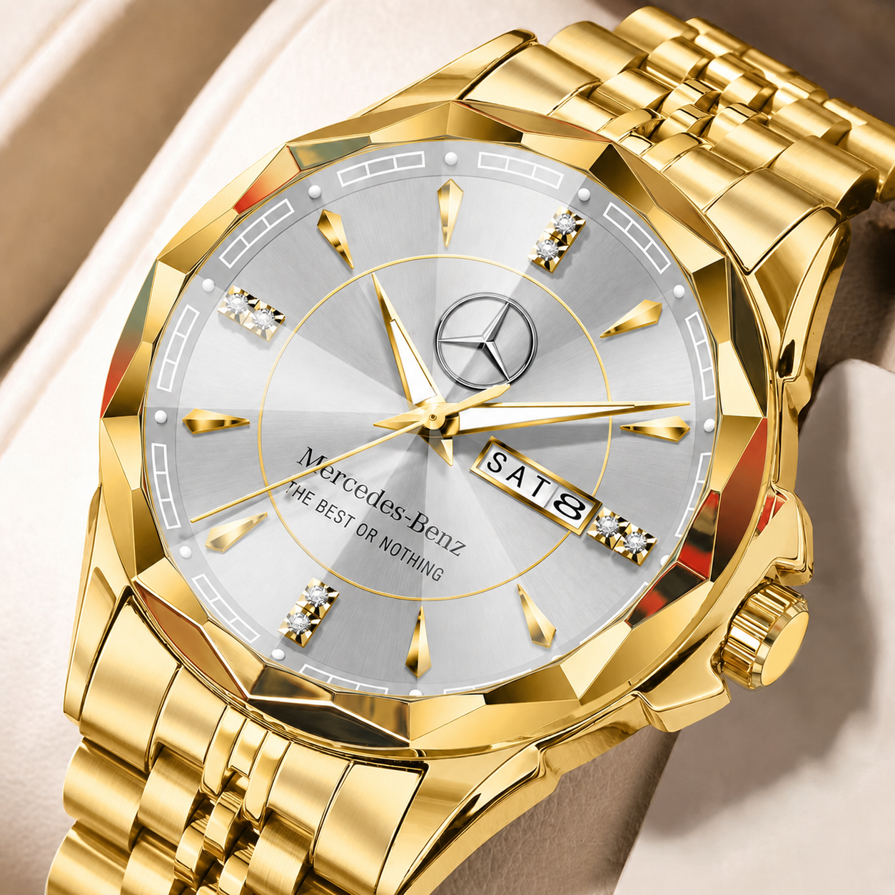 Merc The Best Or Nohing Luxury Quartz Men Watch