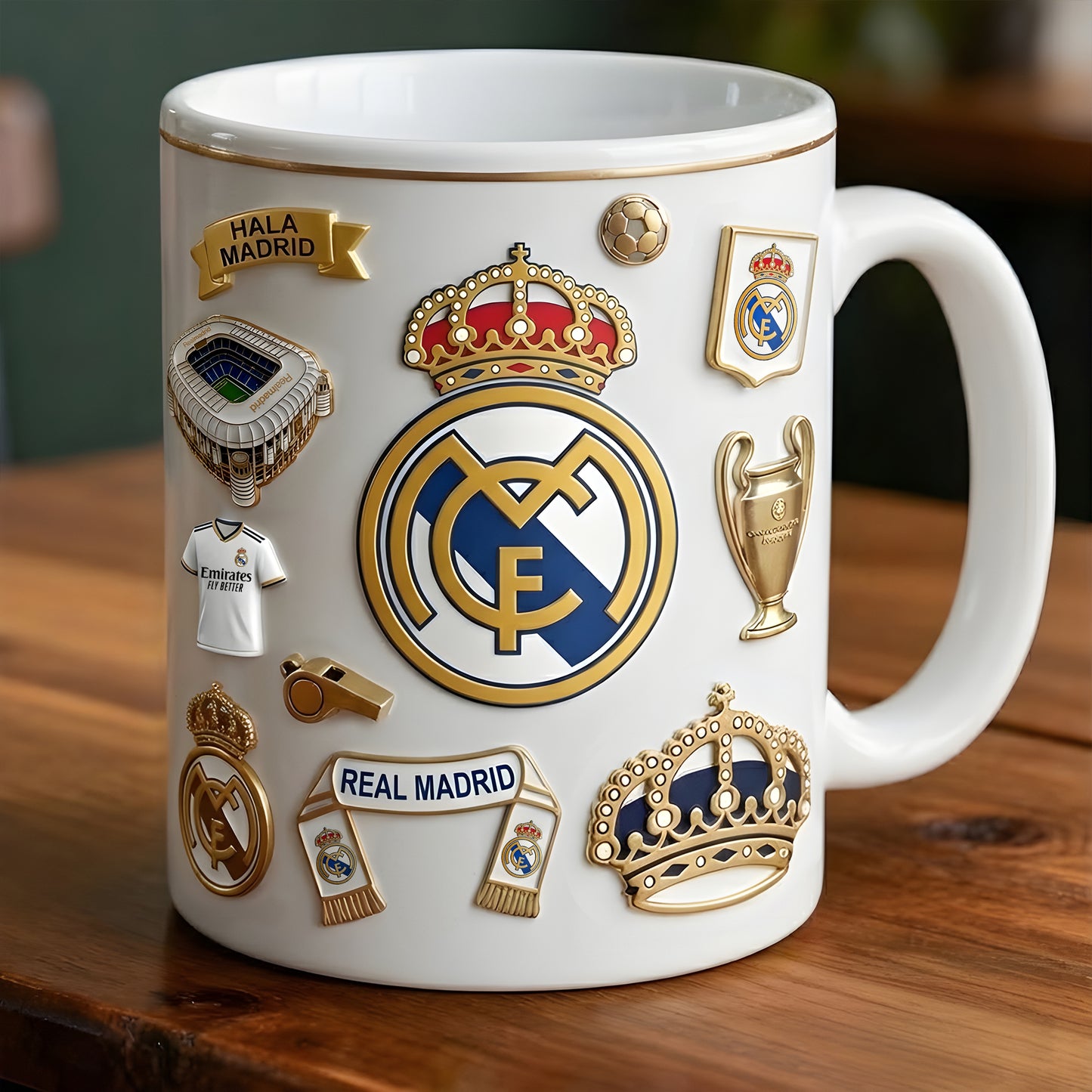 Real CF Accent Mug , Cream Mug Gifts , Holiday Gifts