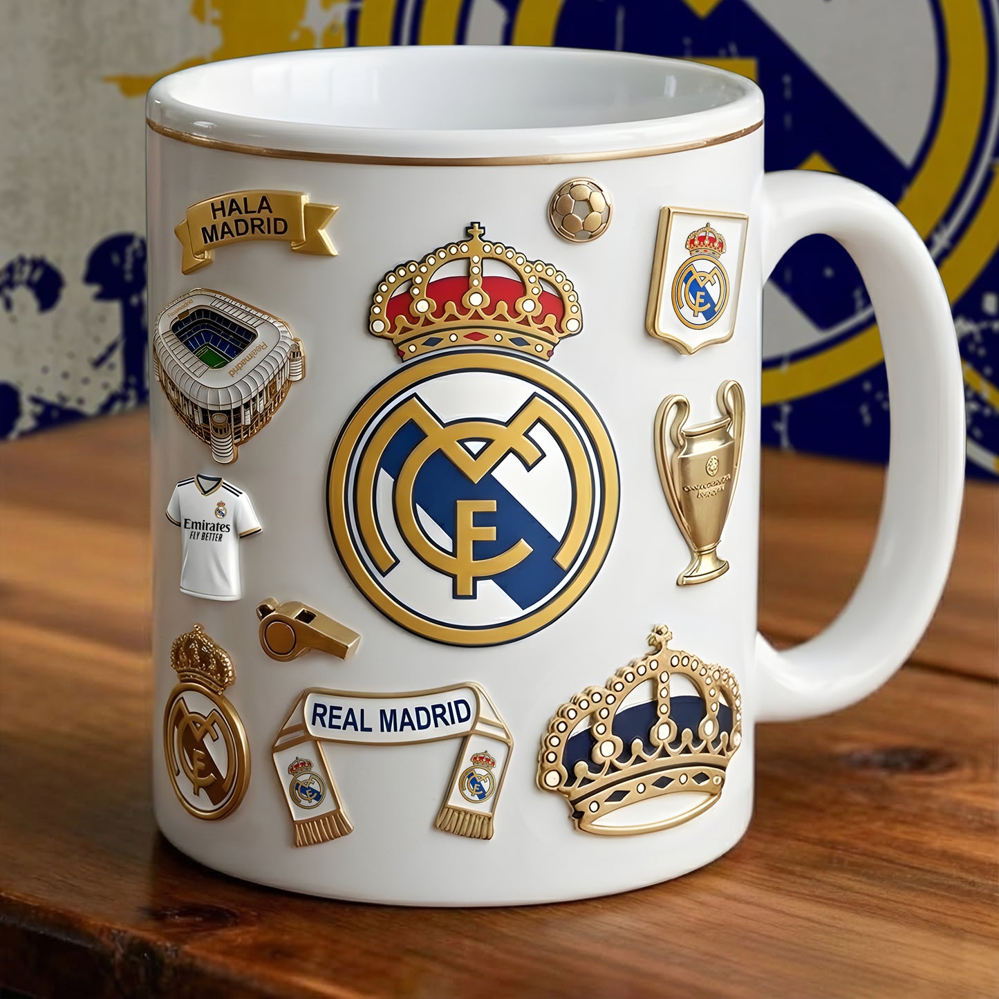 Real CF Accent Mug , Cream Mug Gifts , Holiday Gifts