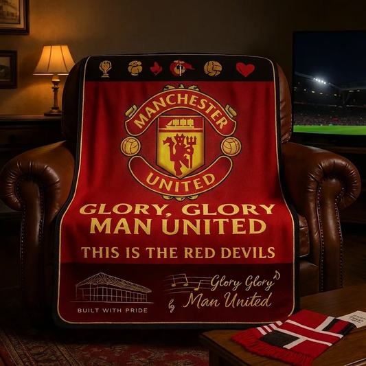 MU FC Glory Match Day 3D Fleece Blanket