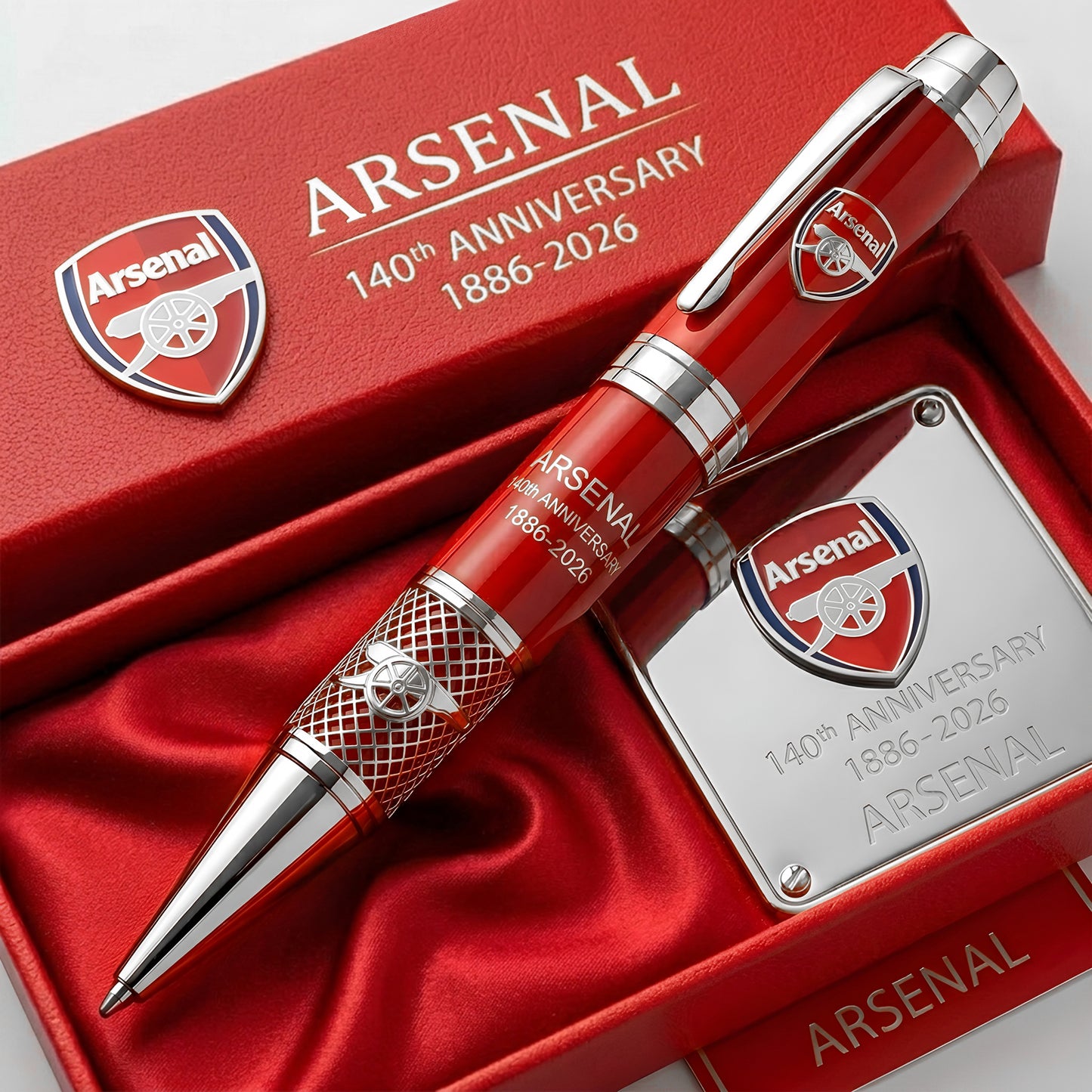 Arsenal Gunners 140th Anniversary Edition Ballpoint Pen (1886-2026)