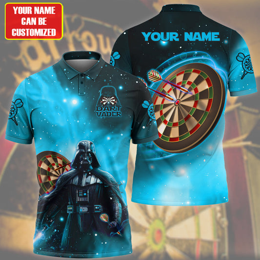 Personalized Name Dart Vader Teal Version All Over Printed Unisex Shirt Q300301