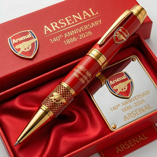Arsenal Gunners 140th Anniversary Edition Ballpoint Pen (1886-2026)
