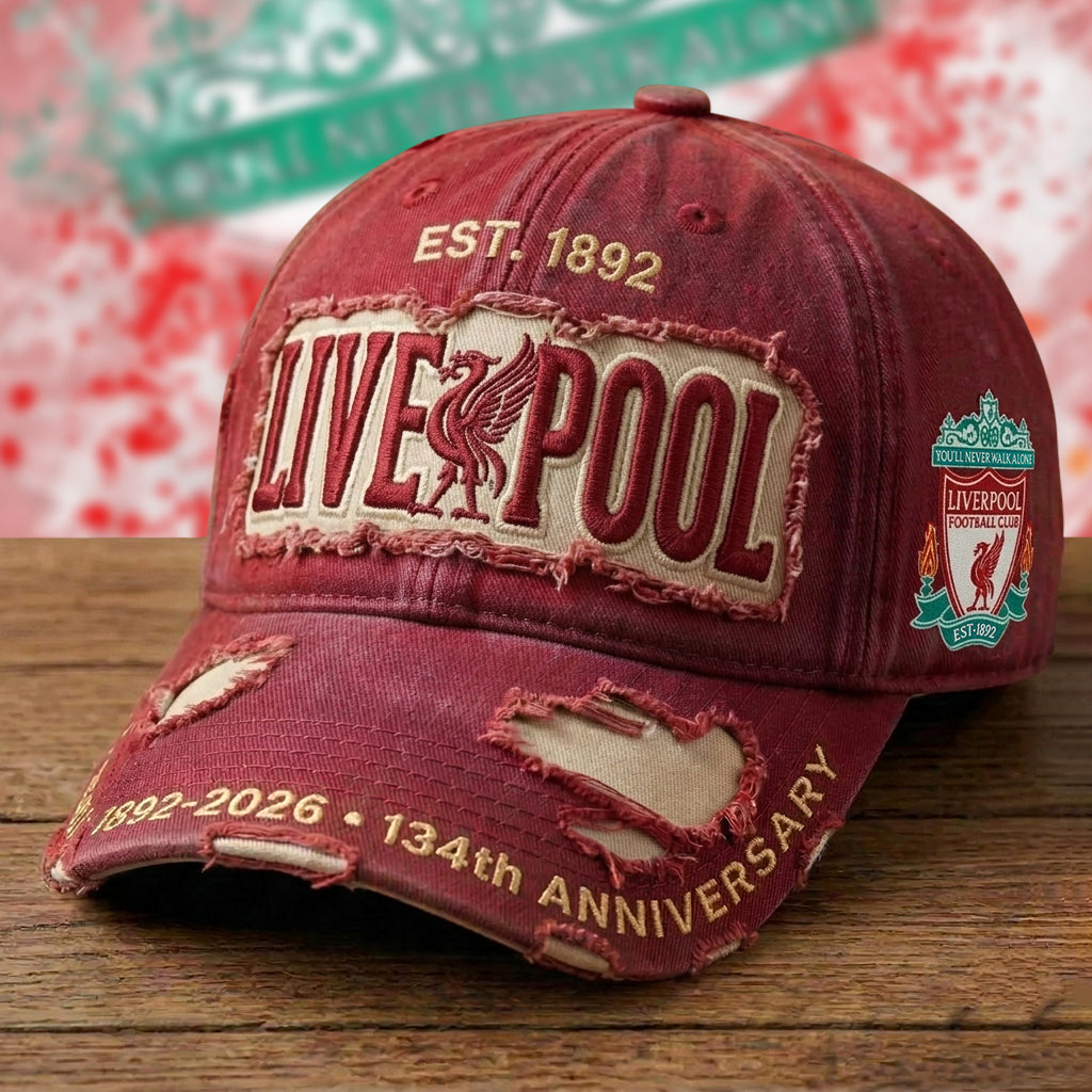 LVP FC 134th Anniversary Denim Classic Cap (1892-2026)