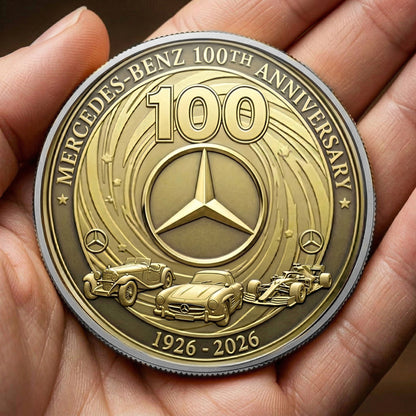 Merc 100 Years Anniversary Luxury Commemorative Coin (1926-2026)