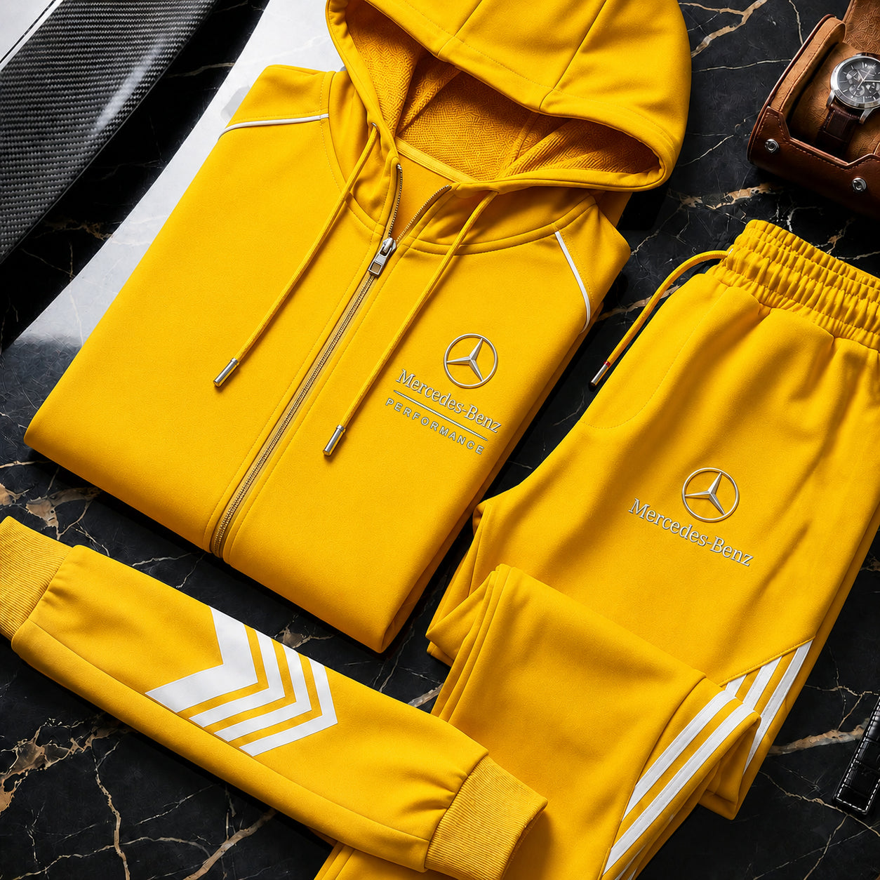 Personalized Merc Performance 3D All over Printed Hoodie and Sweatpants set