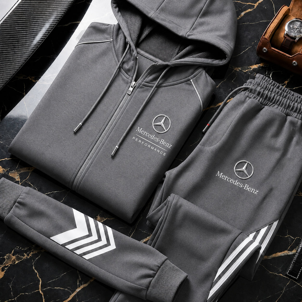 Personalized Merc Performance 3D All over Printed Hoodie and Sweatpants set