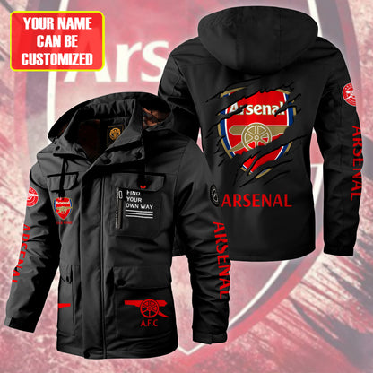 Personalized ARS Windbreaker Hooded Jacket