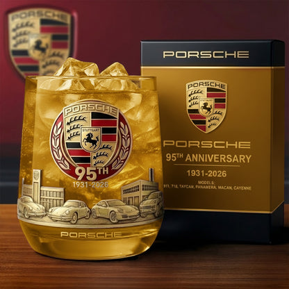Personalized Pors 95 Years Anniversary Whisky , Pors Whiskey Glass, Holiday Gifts