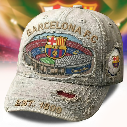 Personalized Barca FC Stadium Denim Classic Cap