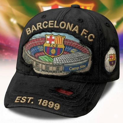 Personalized Barca FC Stadium Denim Classic Cap