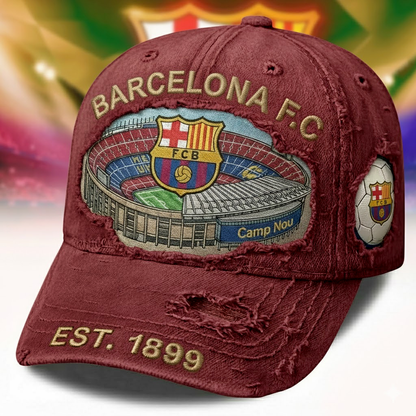 Personalized Barca FC Stadium Denim Classic Cap