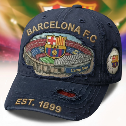 Personalized Barca FC Stadium Denim Classic Cap
