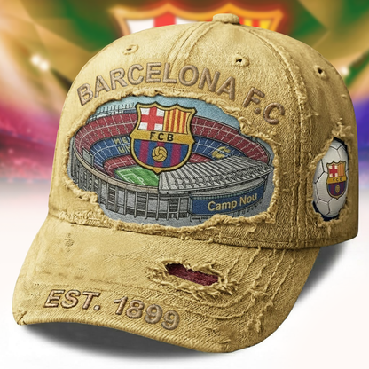 Personalized Barca FC Stadium Denim Classic Cap