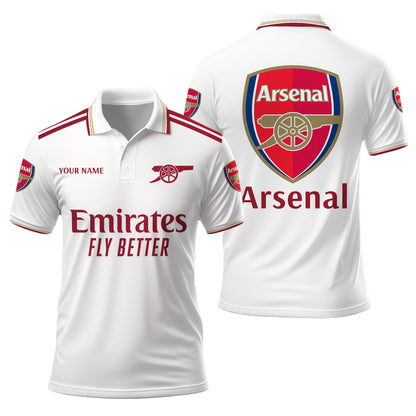Personalized Arsenal Third 3D Full Printing Set , Shirt , Set , Zipper Polo, Hoodie , Short , Polo , hawaii