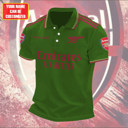 Personalized Arsenal Third 3D Full Printing Set , Shirt , Set , Zipper Polo, Hoodie , Short , Polo , hawaii