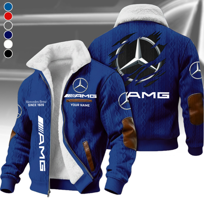 Personalized Merc AMG Vintage Est.1926 Fleece Jacket