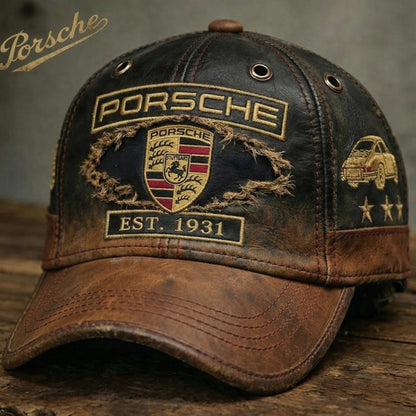 Pors Leather Vintage Est 1931 Classic Cap (1931-2026)