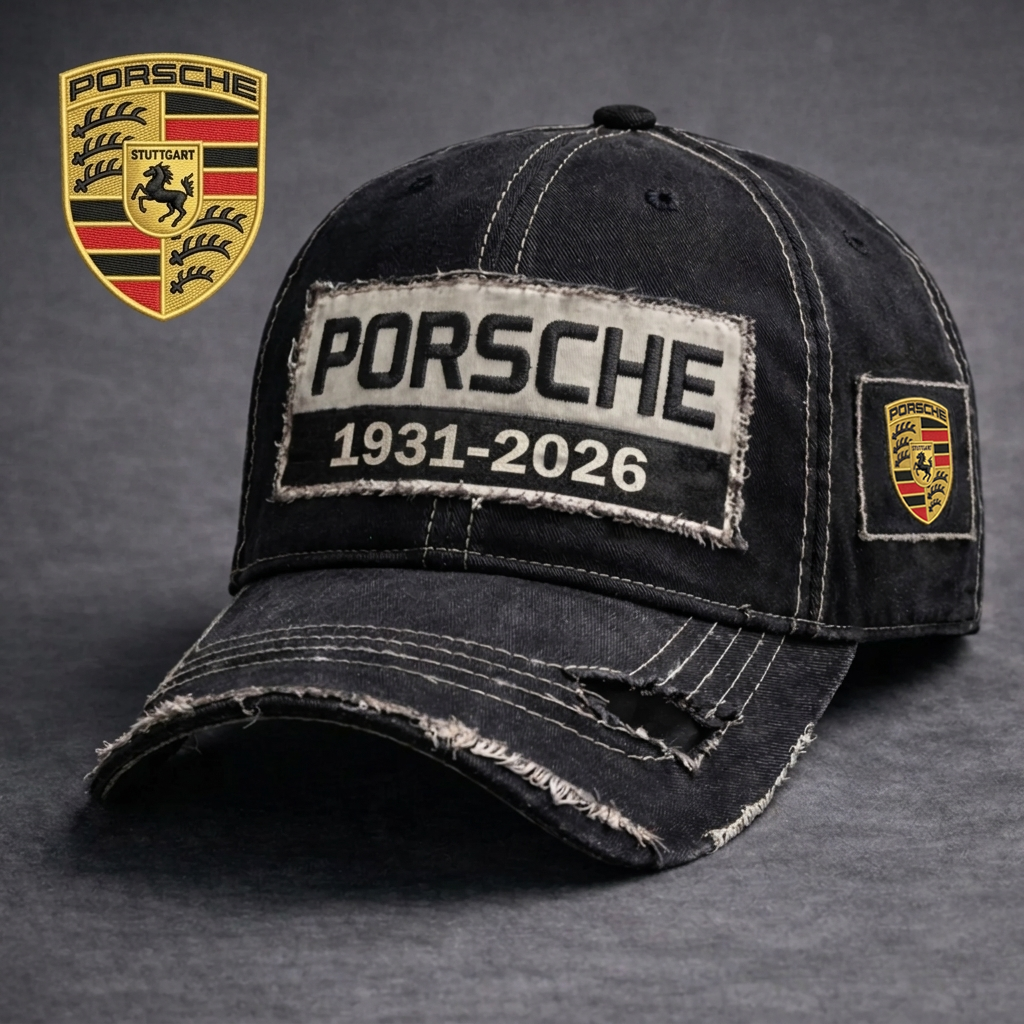 Pors Black Vintage Classic Cap (1931-2026)