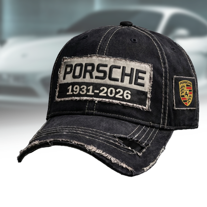 Pors Black Vintage Classic Cap (1931-2026)