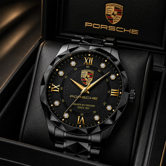 Personalized Pors Leather Elegant Alloy Charley Watch
