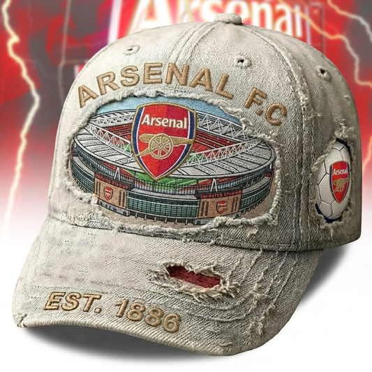 Personalized Arsenal FC Stadium Denim Classic Cap