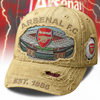 Personalized Arsenal FC Stadium Denim Classic Cap