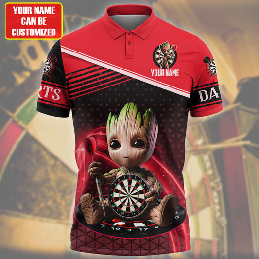 Personalized Name Gr Darts Red Version All Over Printed Unisex Shirt QB020502