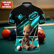 Personalized Name Gr Billiards All Over Printed Unisex Shirt QB020505