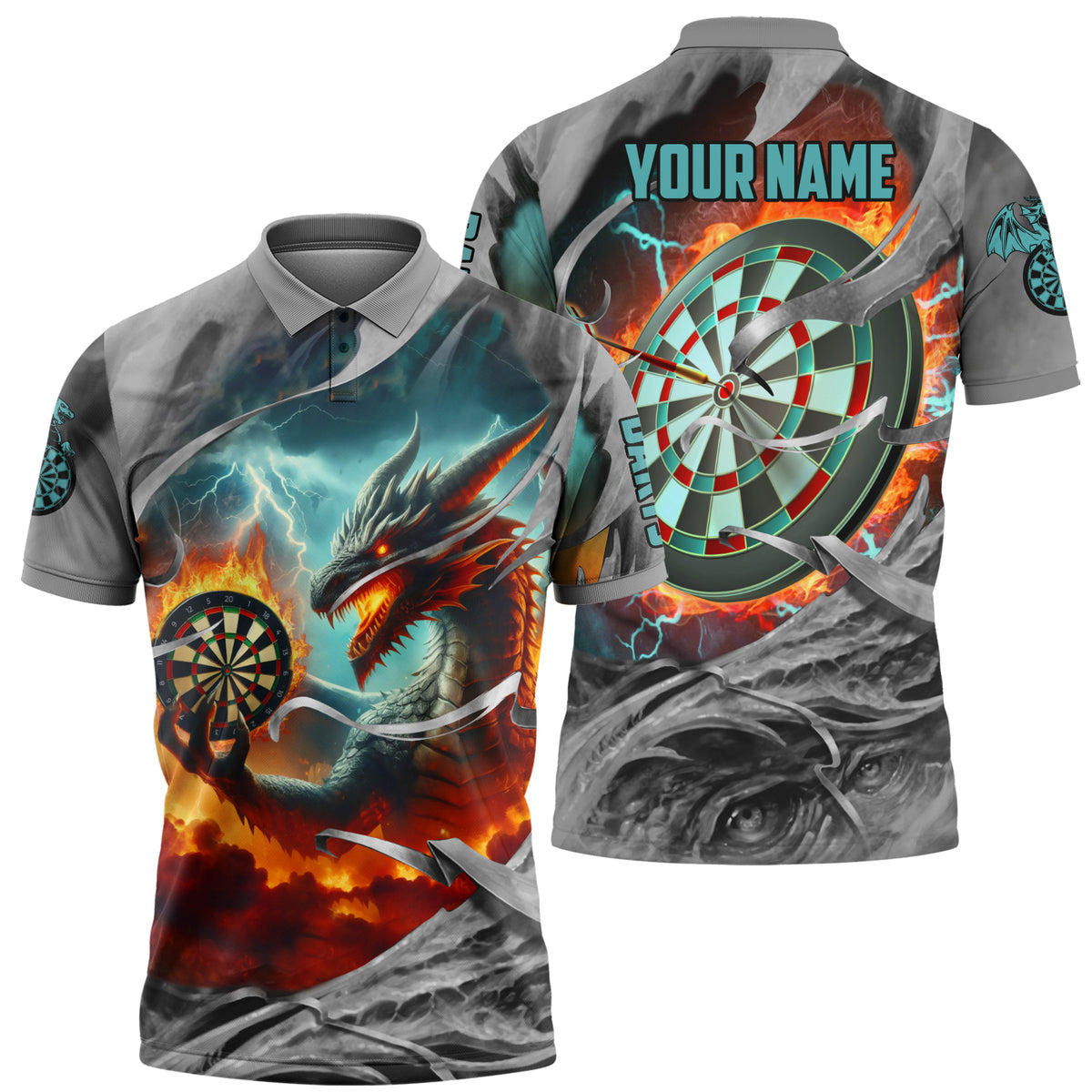 Personalized Name DRG Darts All Over Printed Unisex Shirt QB030404