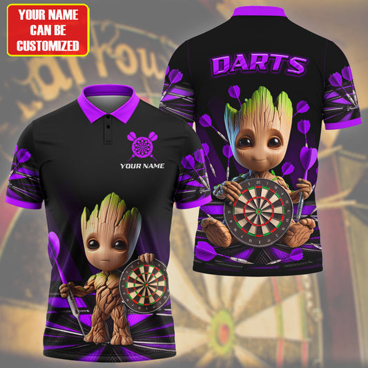 Personalized Gr Darts Purple Version All Over Printed Unisex Shirt QB030602