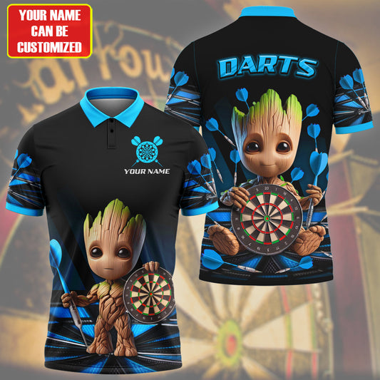 Personalized Gr Darts Teal Version All Over Printed Unisex Shirt QB030602