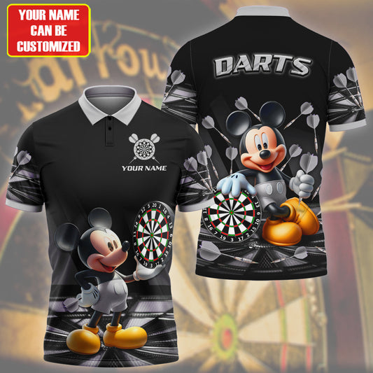 Personalized MK Darts Silver Version All Over Printed Unisex Shirt QB030604