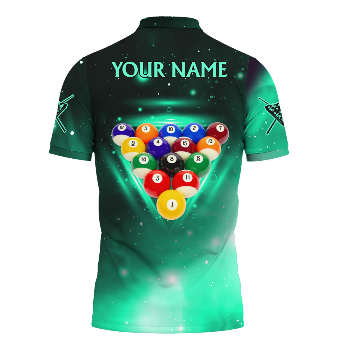 Personalized Name MK Billiards All Over Printed Unisex Shirt QB030705