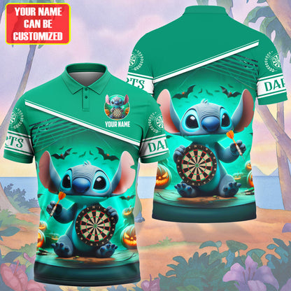 Personalized St Darts Halloween Version All Over Printed Unisex Shirt QB030803