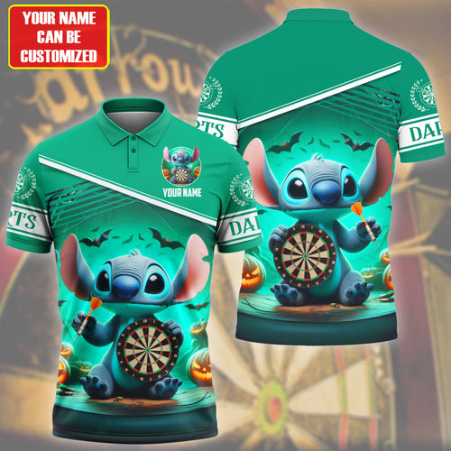Personalized St Darts Halloween Version All Over Printed Unisex Shirt QB030803